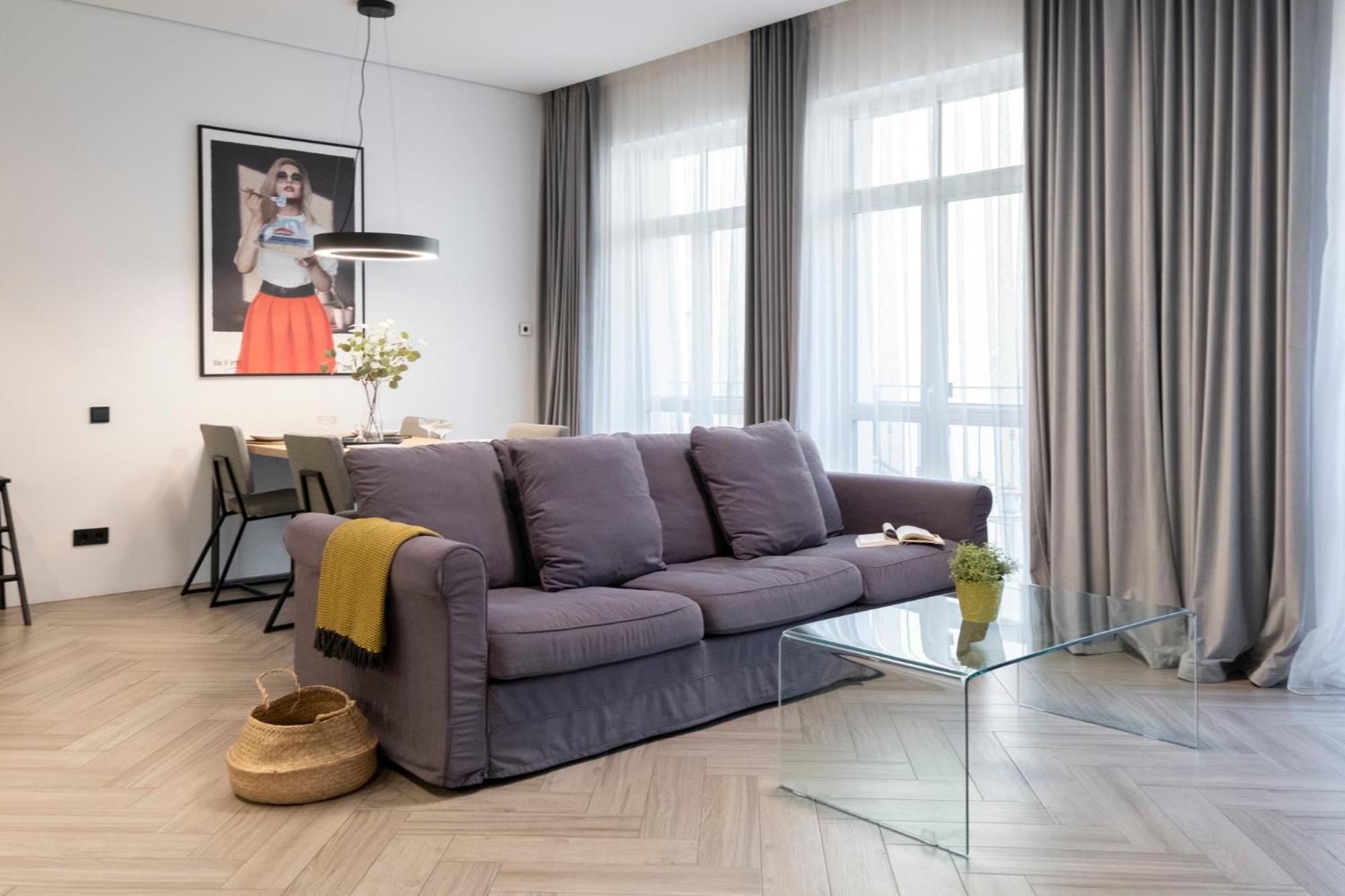 Cohost I Oldtown 60M2 Apt W-Garage Parking, Balcony & Self Check-In Аеропорт Вільнюс Екстер'єр фото