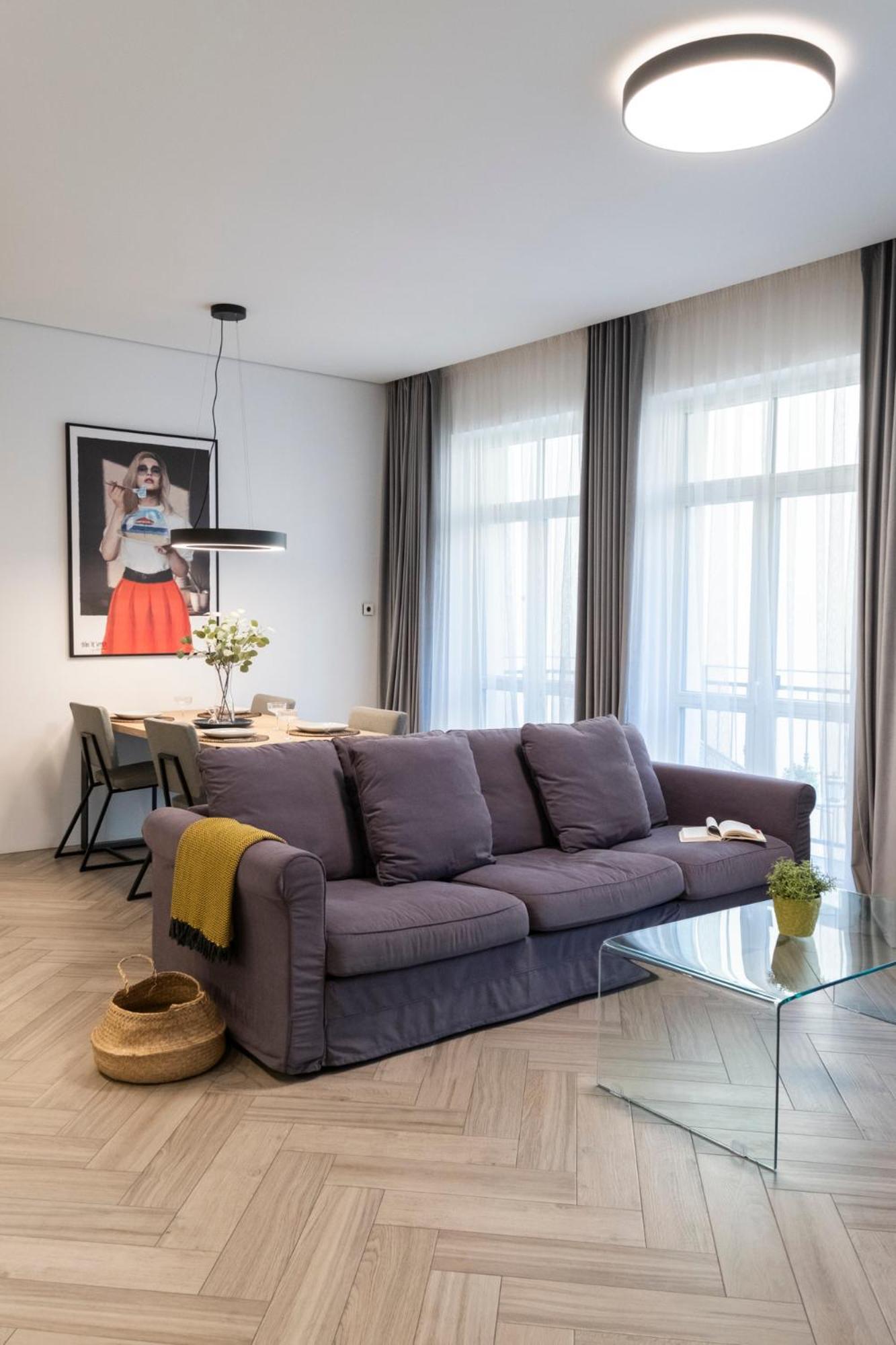 Cohost I Oldtown 60M2 Apt W-Garage Parking, Balcony & Self Check-In Аеропорт Вільнюс Екстер'єр фото